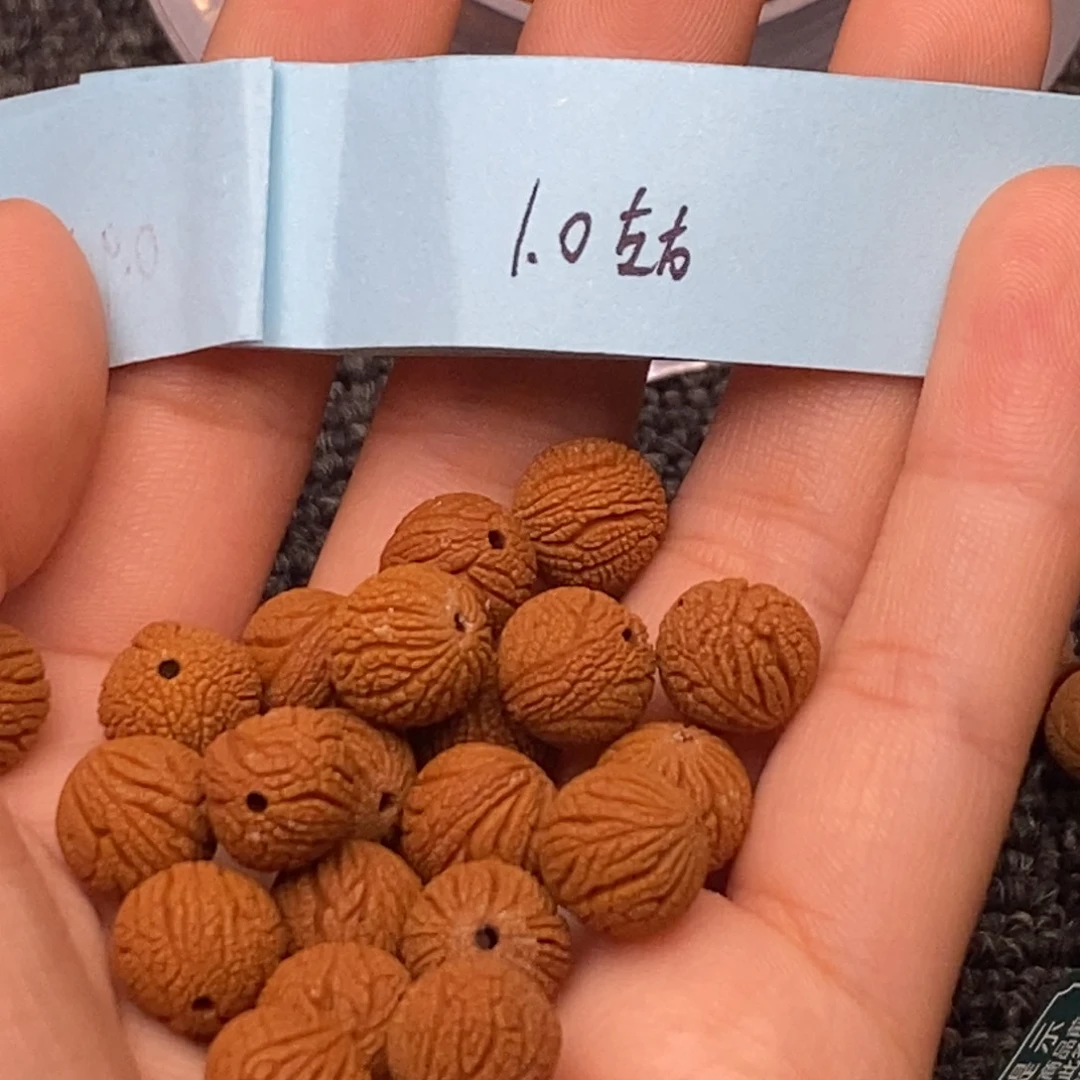 秦岭山脉龙纹桃核。21