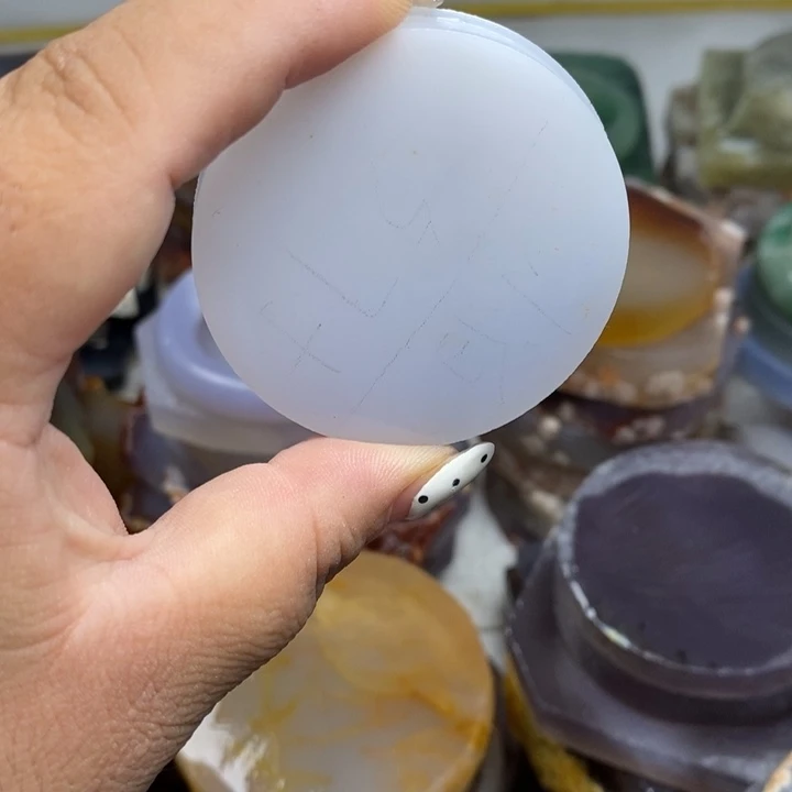 风***白定制玛瑙玛瑙子母扣定制链接