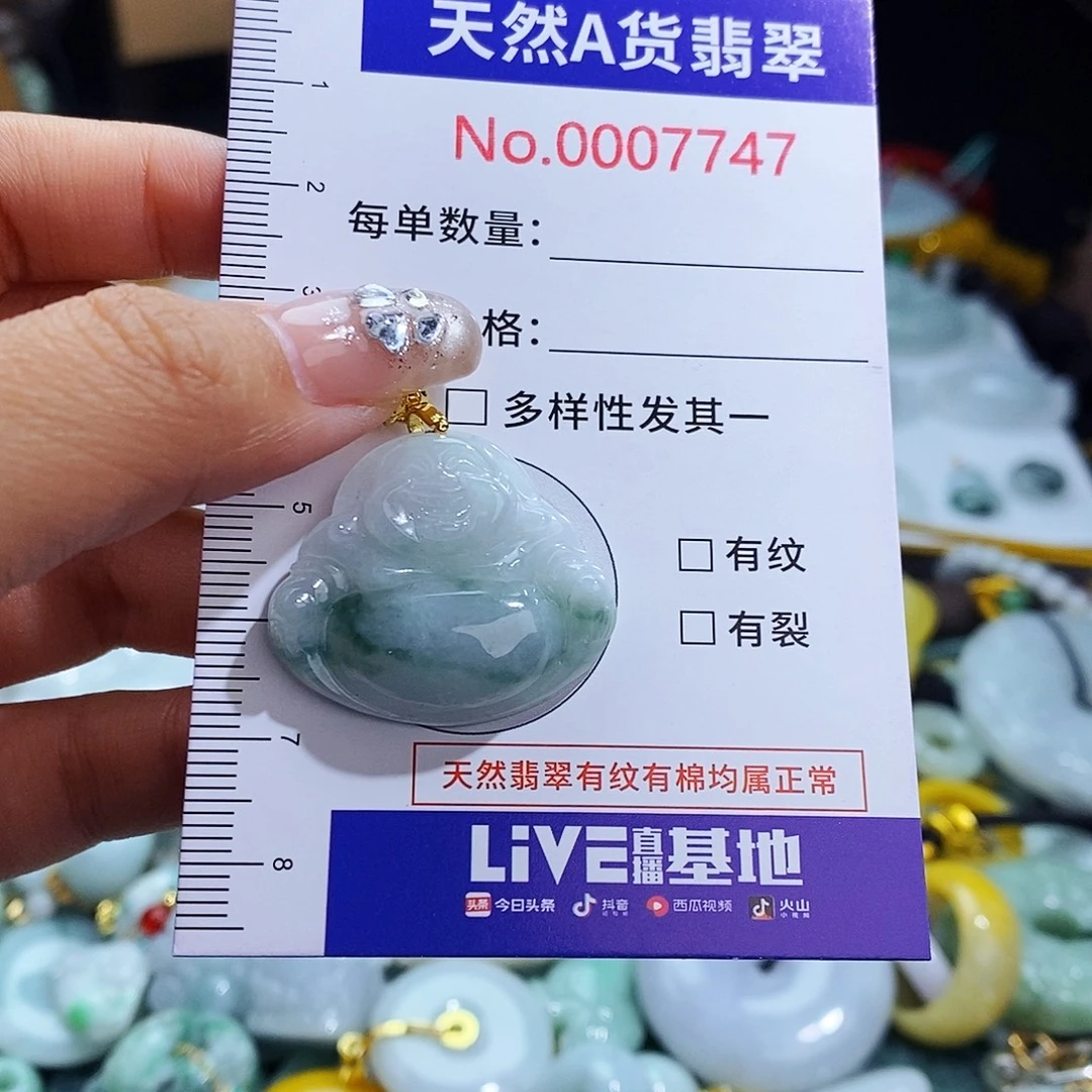 翡翠未镶嵌毛衣链7747
