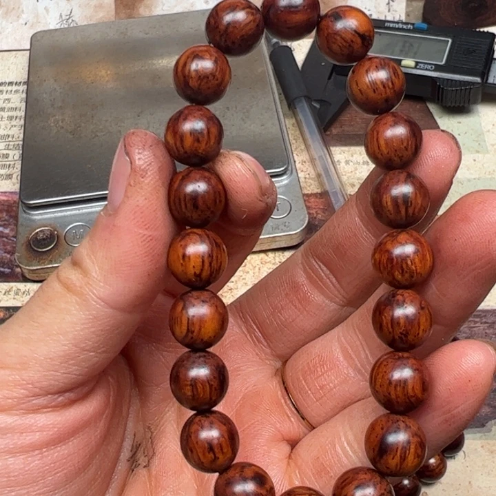 藤类海南红降10圆珠微瑕