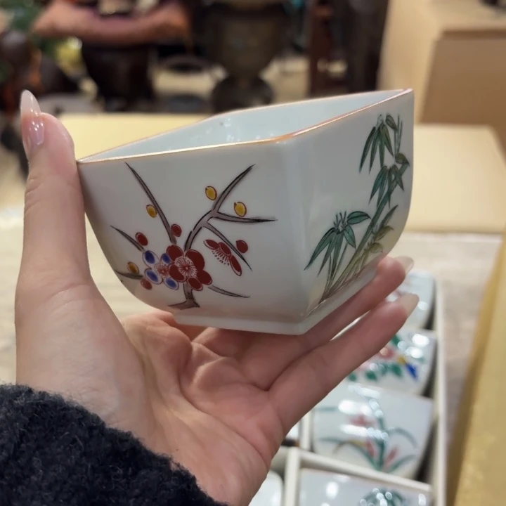 陶瓷古美术置物摆件