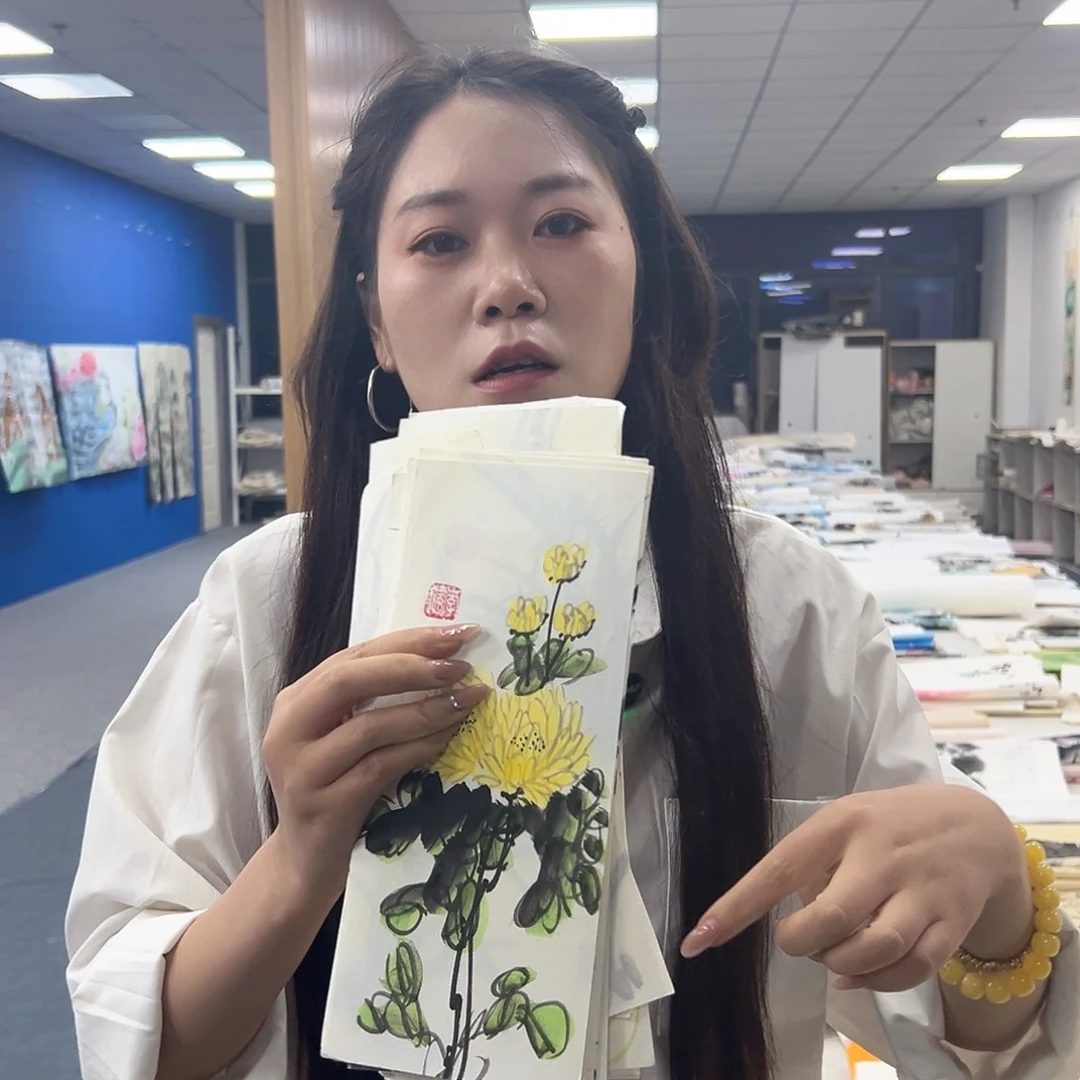 国画纯手绘字画作品