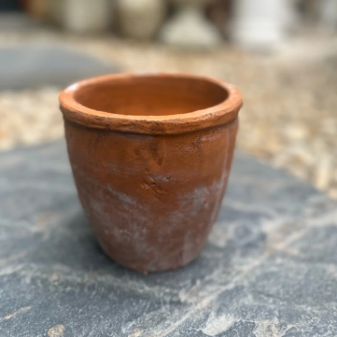 【南乔花园】手压陶盆简约田园 粗陶多肉草花盆复古做旧