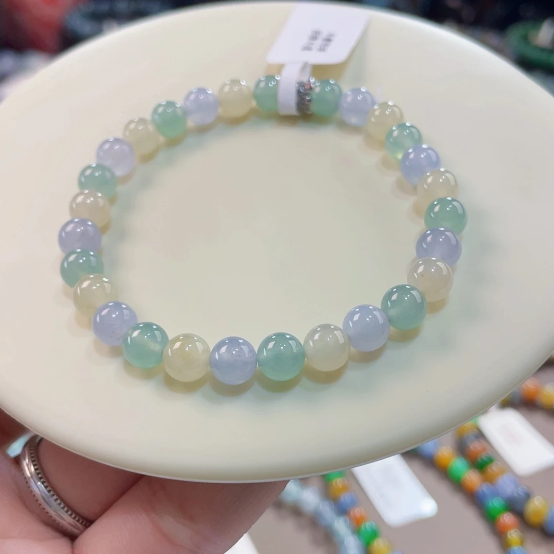未镶嵌手链翡翠甜美多宝