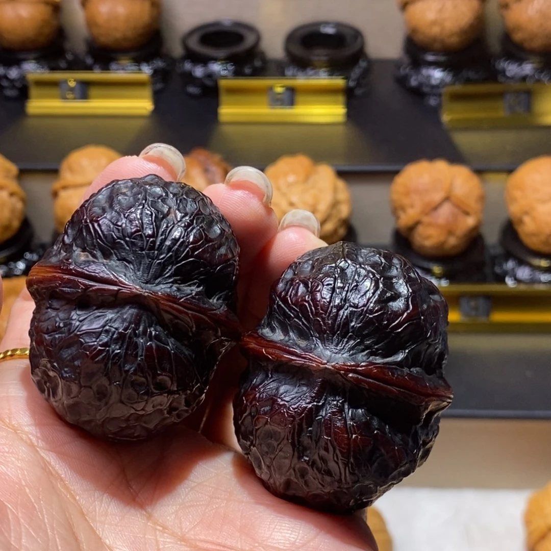 文玩核桃把件你*公罗汉地闷