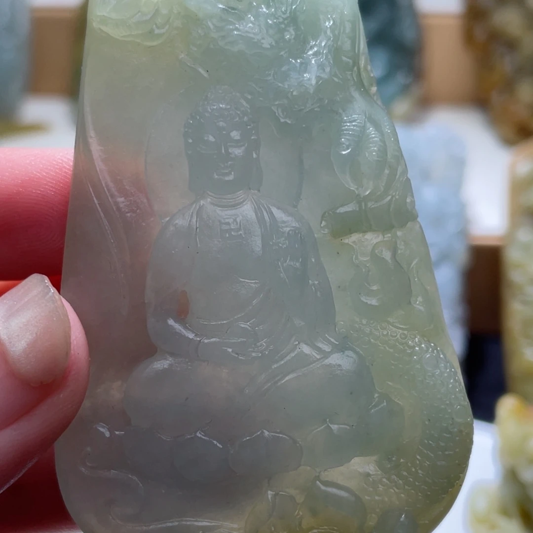 未镶嵌定制翡翠毛货