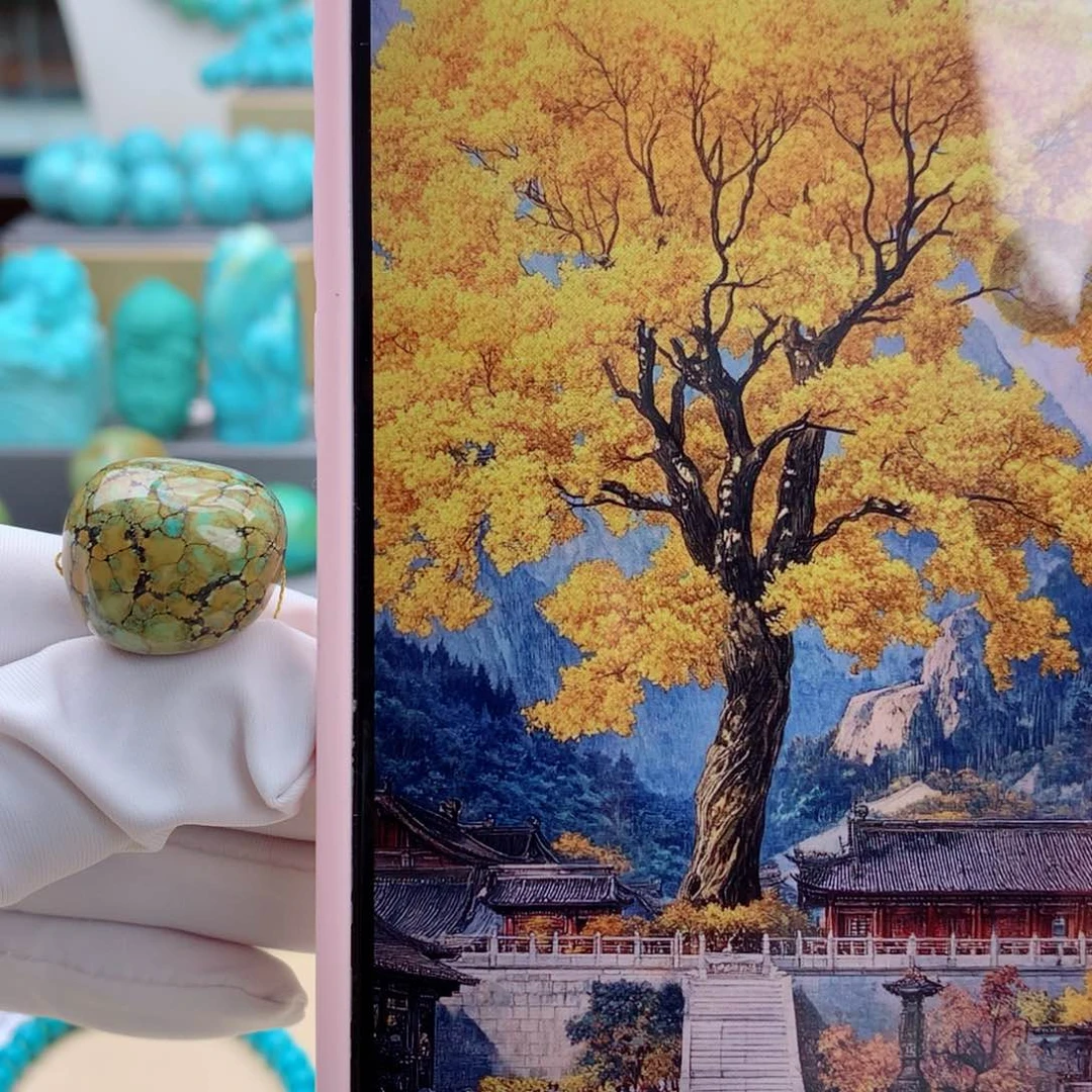 未镶嵌绿松石挂件