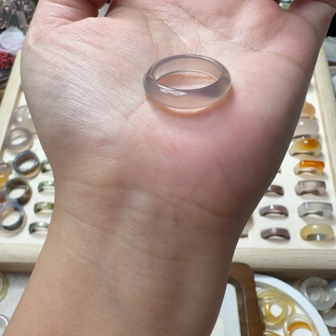 未镶嵌戒指玛瑙/玉髓837港18