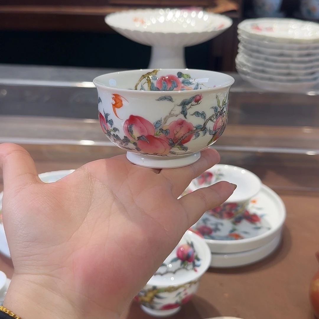 *****珐琅彩主人杯茶具茶具