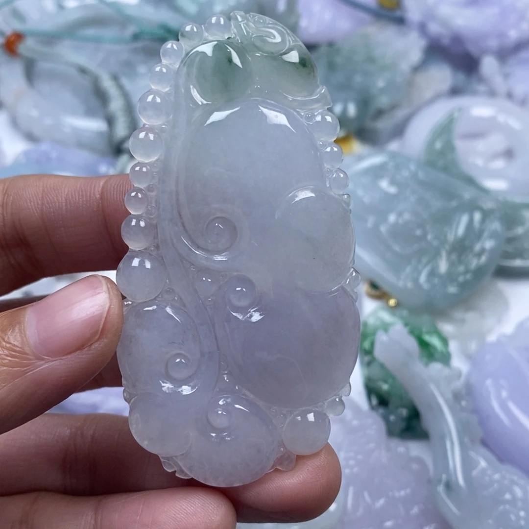 颈饰未镶嵌翡翠用****3翡翠
