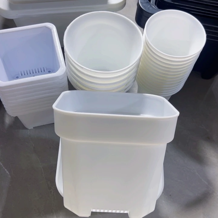 加厚白方口14高13一组3个