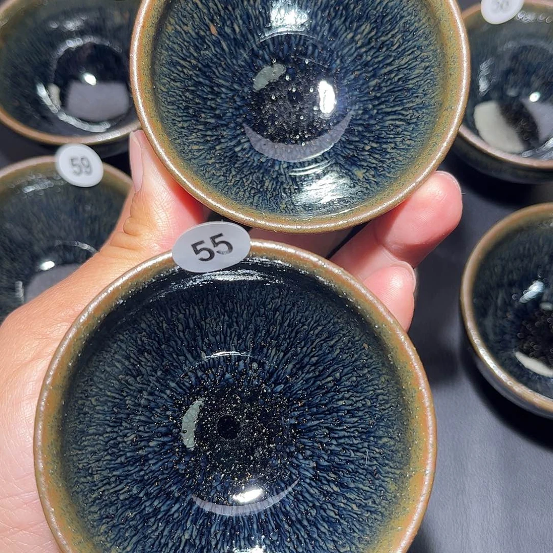 花***哥茶盏柴烧主人杯55，60