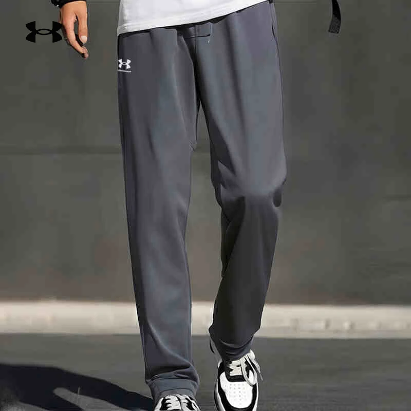 安德玛秋季加绒男暖感毛绒运动长裤子舒适跑步保暖休闲裤 1390151