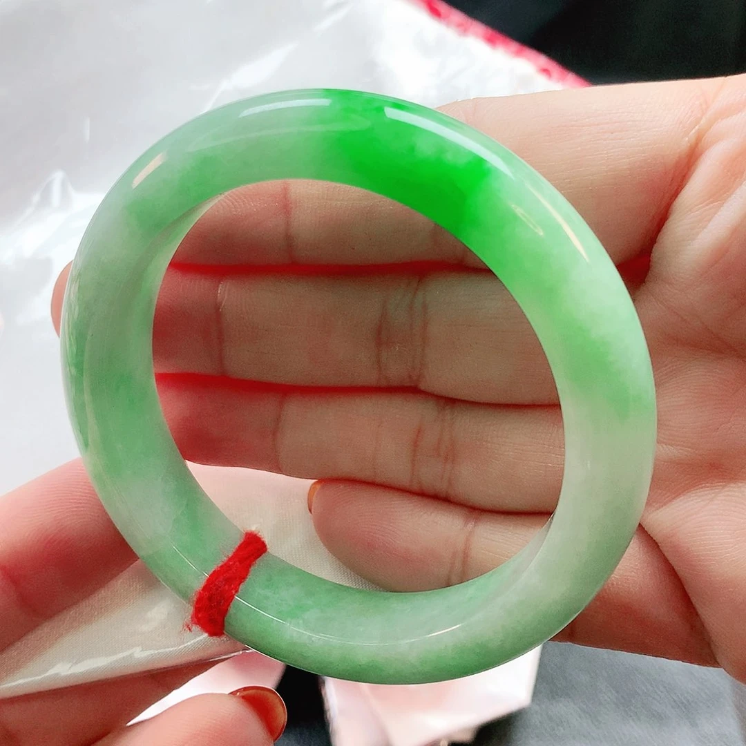 未镶嵌手镯翡翠正圈2349