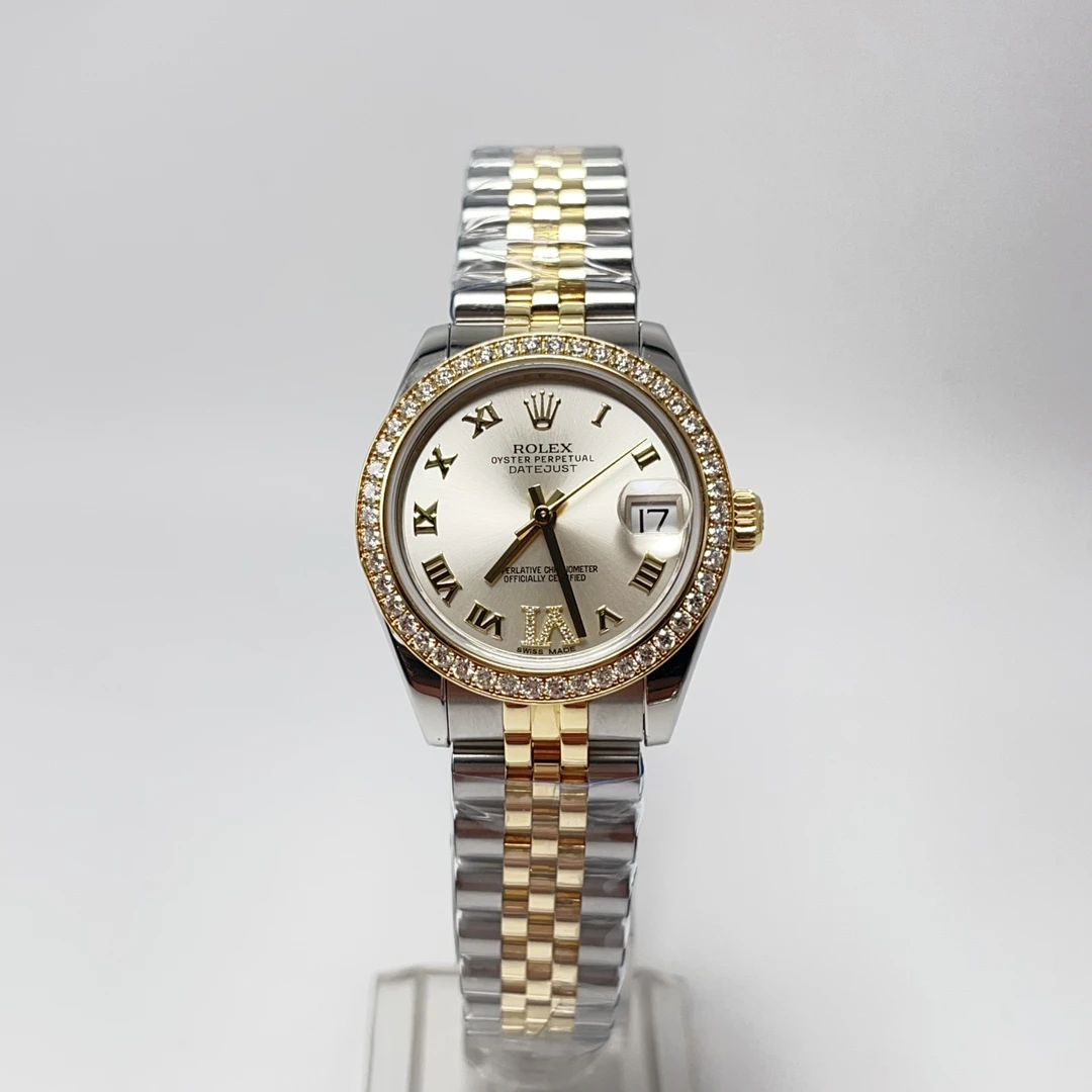 99新 Rolex/劳力士 178383/罗马刻/31mm/原钻/自动机械/女表