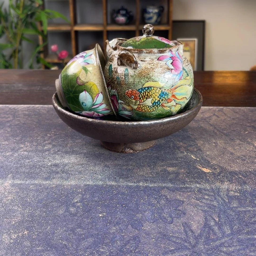 等***茶景德镇纯手工制作工艺