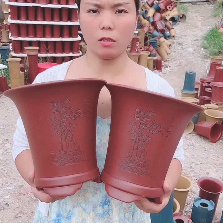 花盆紫砂宜兴紫砂精品花盆