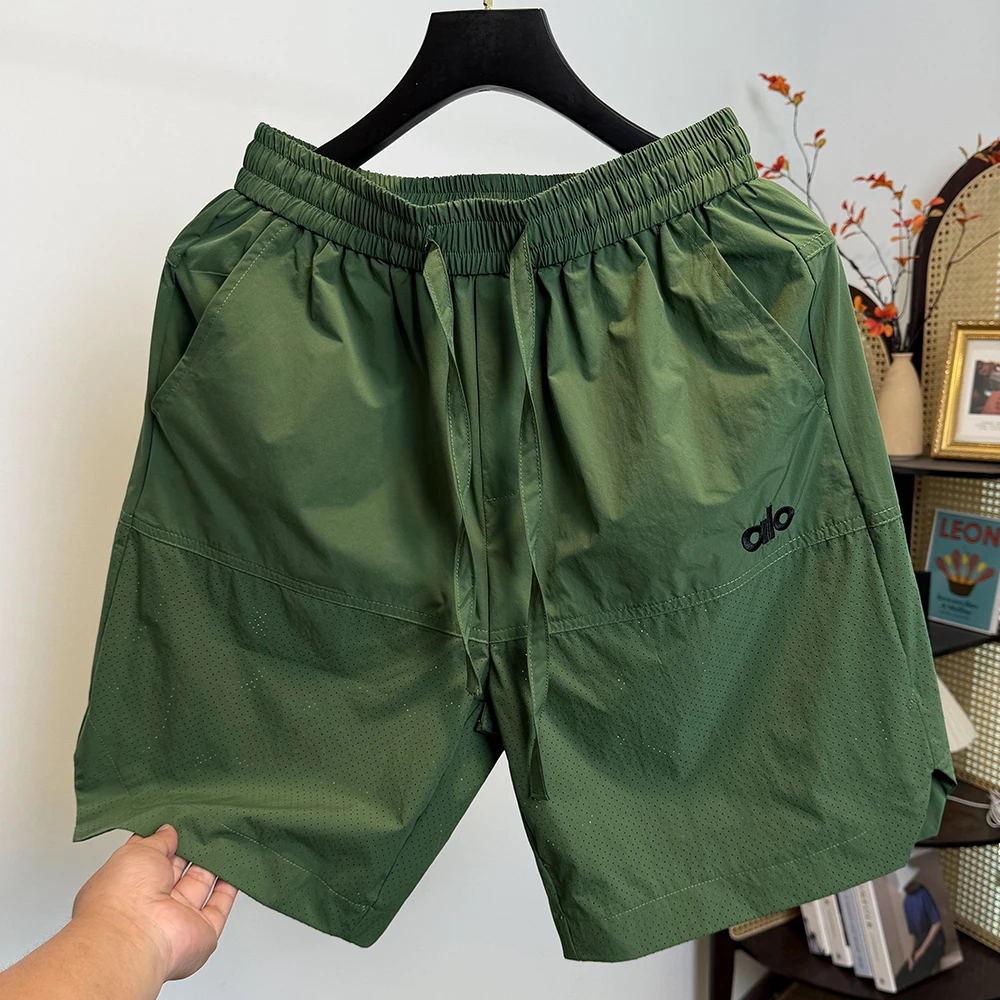 【高品质】夏季新款百搭男士休闲短裤潮流宽松运动冰丝速干五分裤