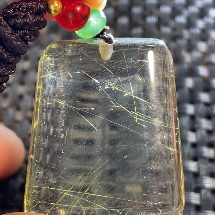 水晶吊坠(不含链)未镶嵌?**?