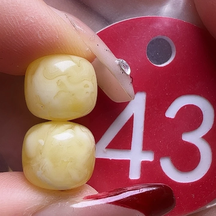 蜜蜡未镶嵌珠宝奇石10mm老型