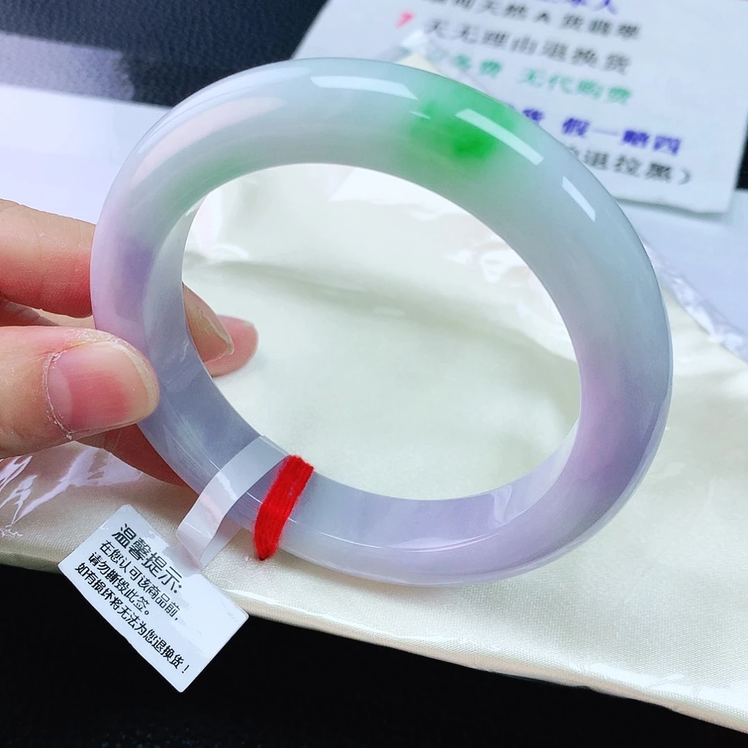 未镶嵌手镯翡翠59圈