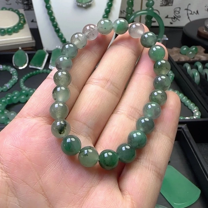 石英质玉（非洲翠），未镶嵌