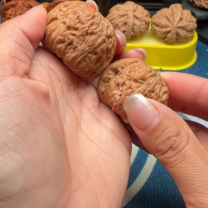 核桃文玩核桃平底锅