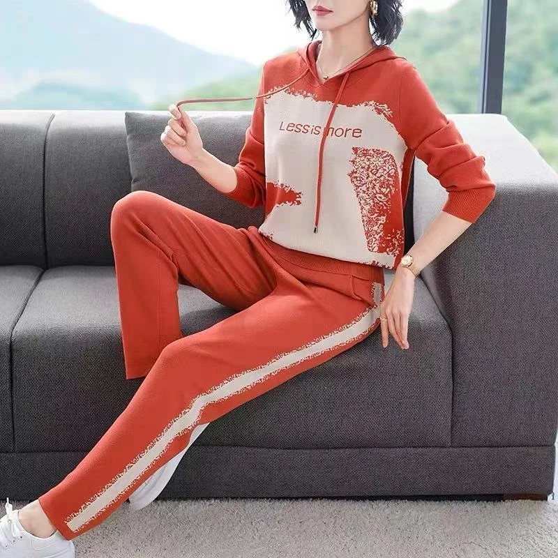 【套装】秋季高档新款两件套设计感时装女装服装4882[SDN]