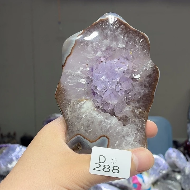 未镶嵌摆件紫晶紫水晶