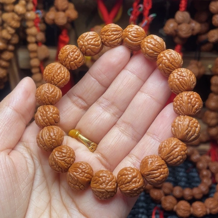 菩提籽类龙纹桃枭挂件