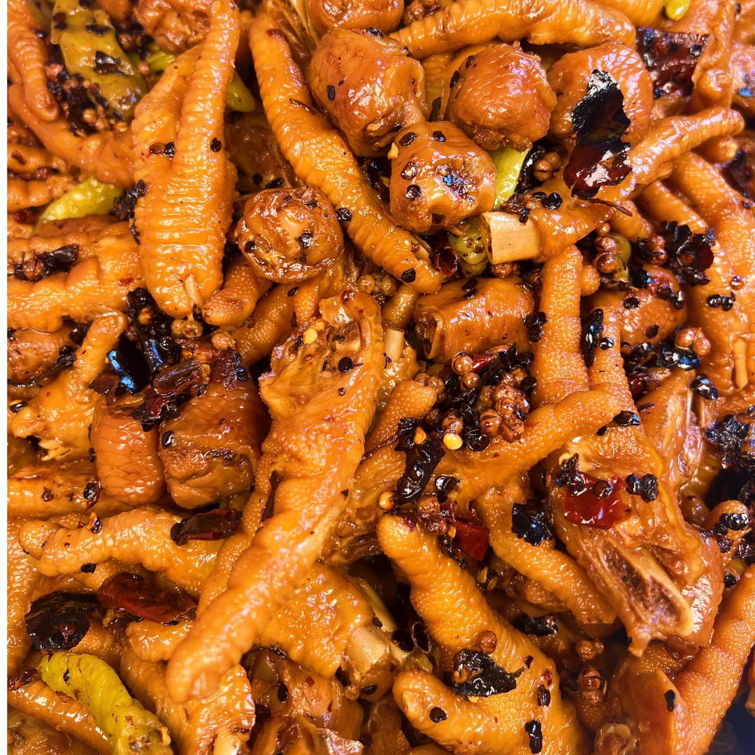 【erp测试链接】铜梁糊辣壳鸡爪 铜梁本地发货 现做现发麻辣鲜香带肘解馋零食