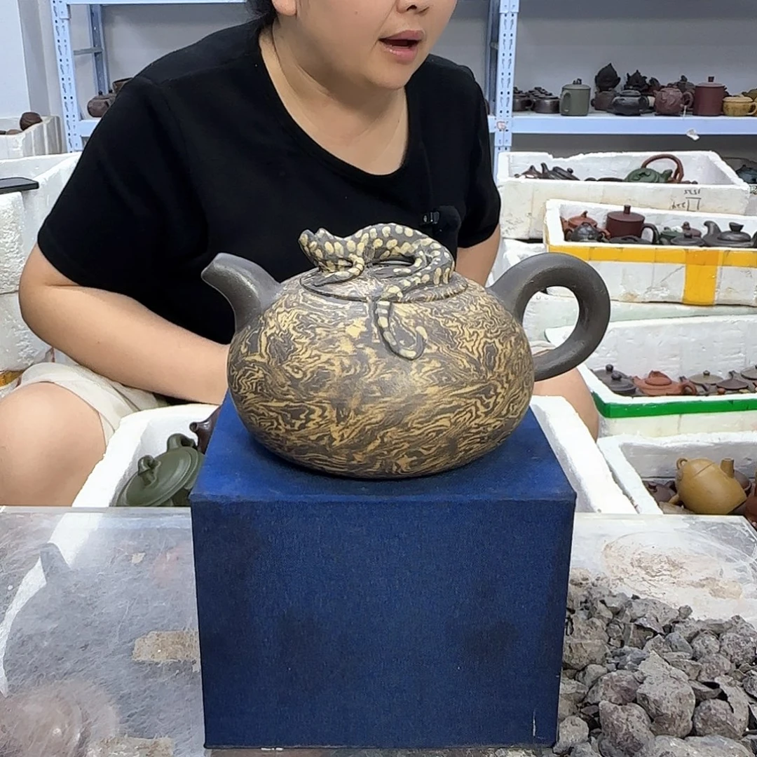 茶壶紫砂宜兴紫砂壶瑕疵