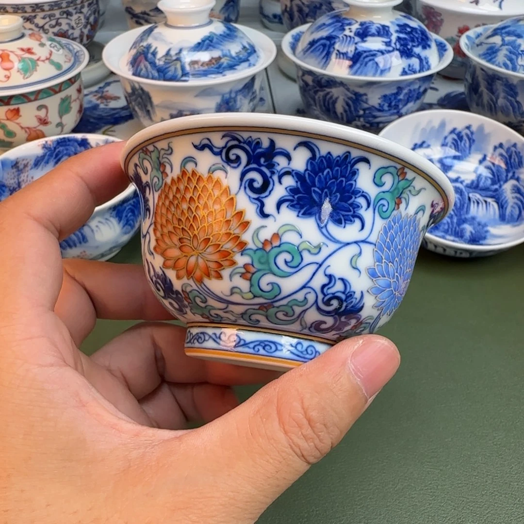 纯手工纯手绘茶具266