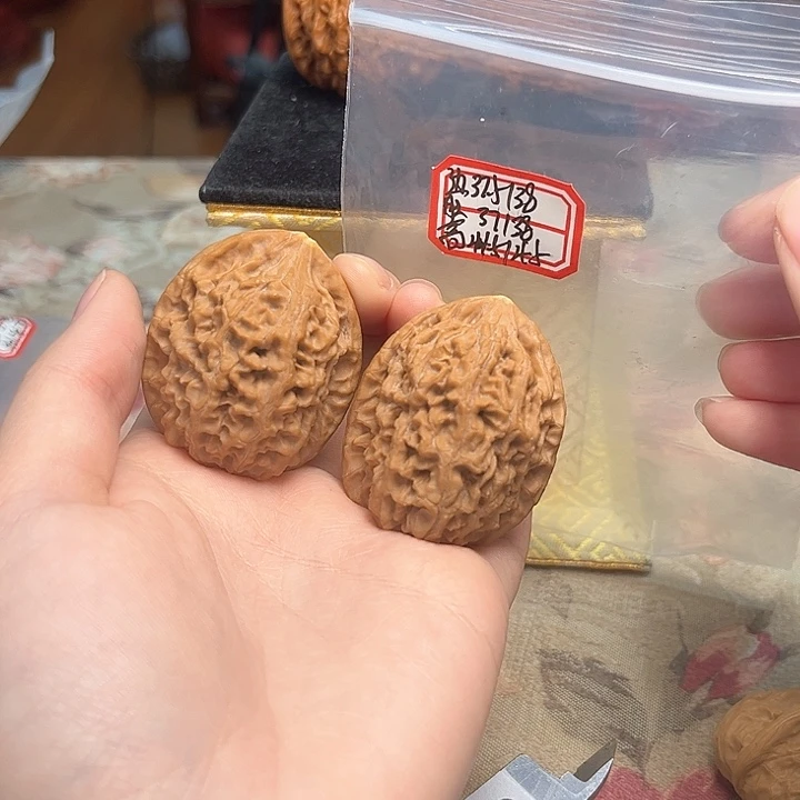 把件文玩核桃非嫁接将军榜有黄尖不修