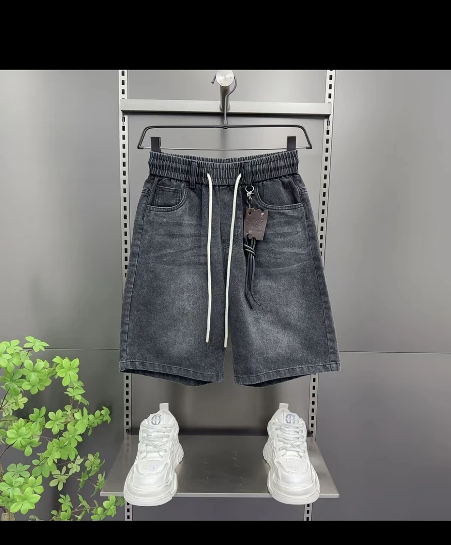 28548复古夏季青年短裤宽松休闲美式穿搭