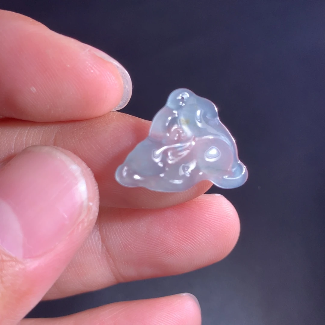 翡翠未镶嵌项链天然A货翡翠时尚气质女款吊坠挂坠