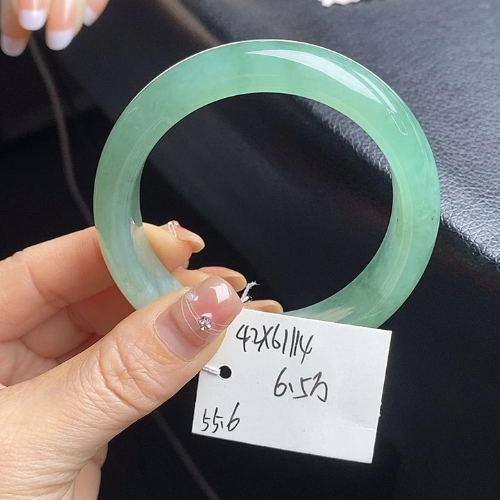 未镶嵌手镯翡翠55+正圈39