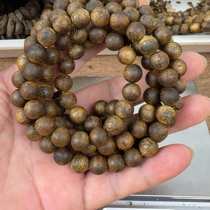 手串沉香仙*?乌身手串24克加