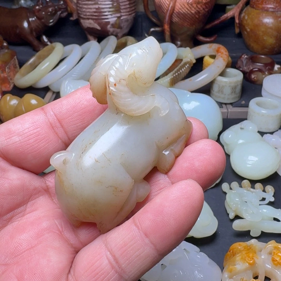 和田玉挂件未镶嵌