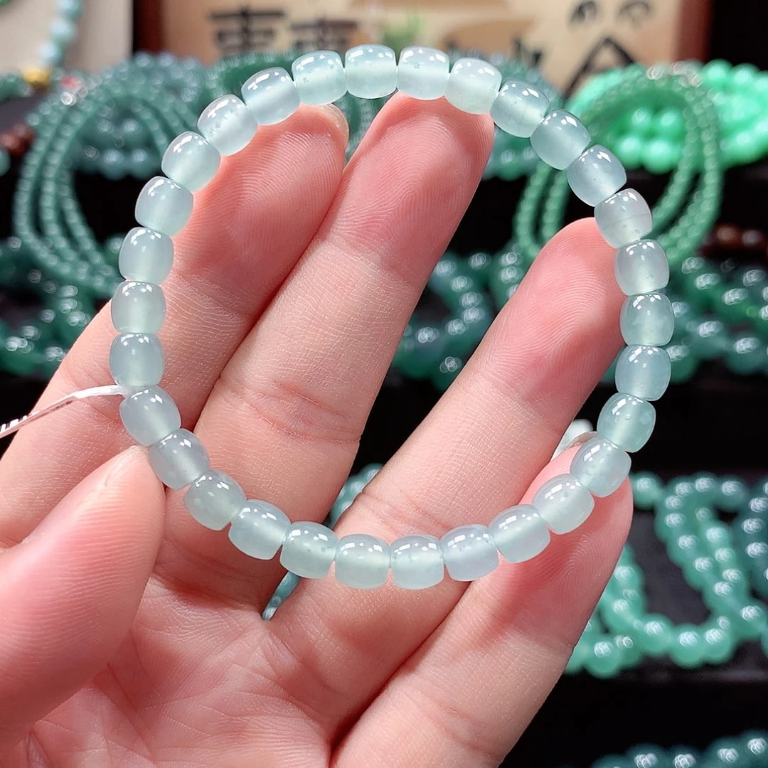 手链翡翠未镶嵌卡6.2