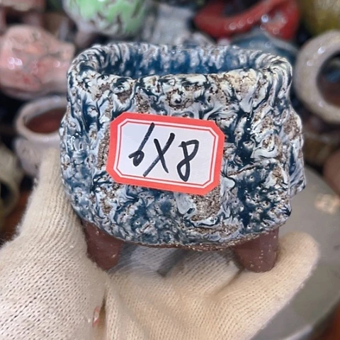 粗陶花盆手工花盆制作就这样