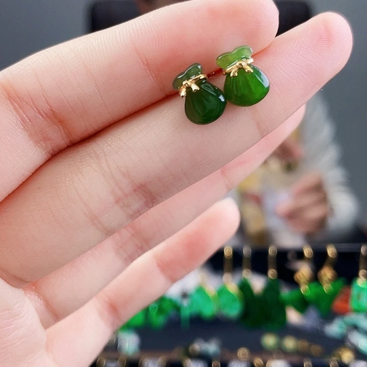 和田玉珠宝奇石银S925镶嵌