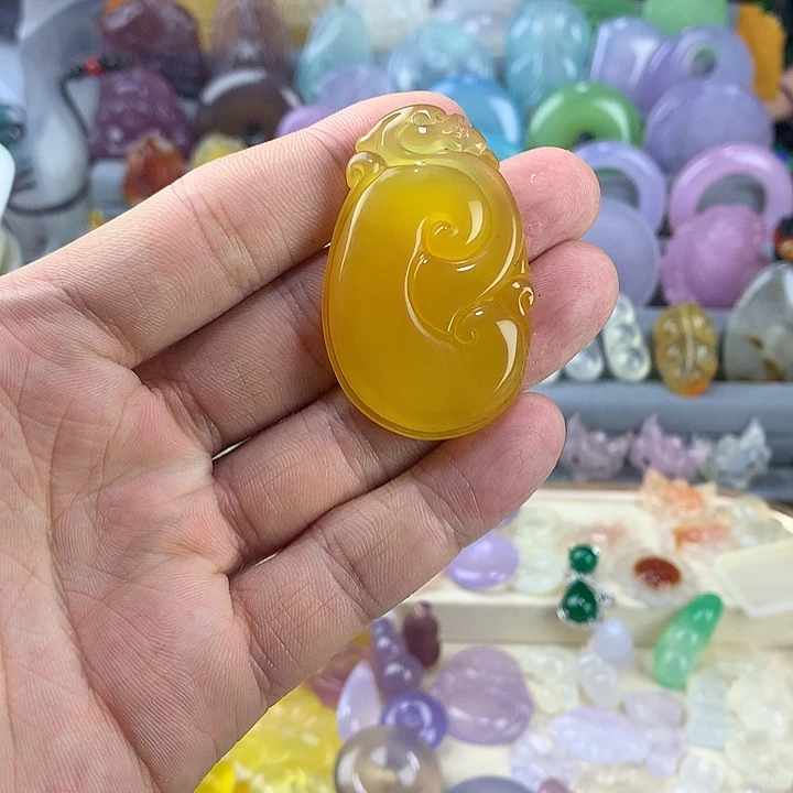 玛瑙/玉髓未镶嵌颈饰