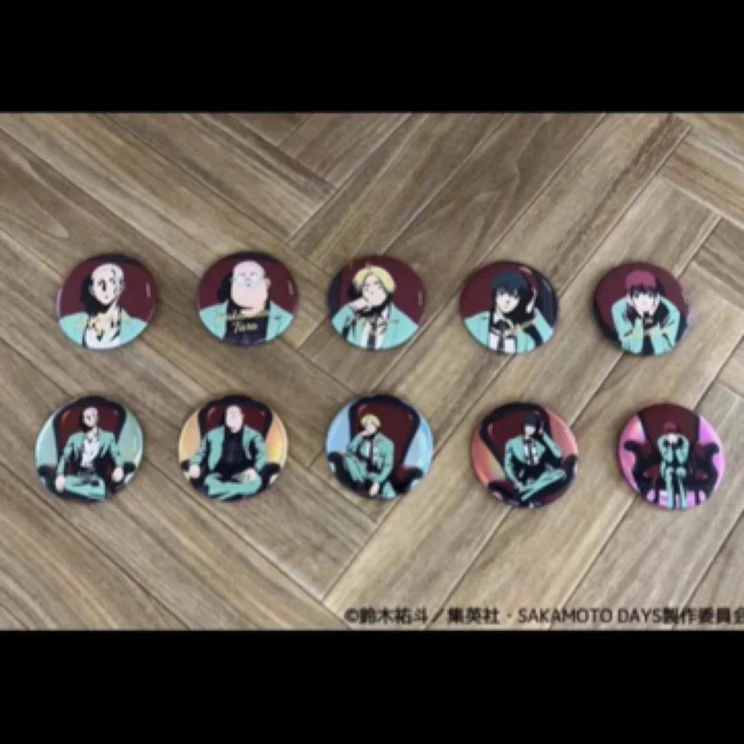 【坂本日常】plaza红椅子 黑金吧唧徽章（默认代拆）