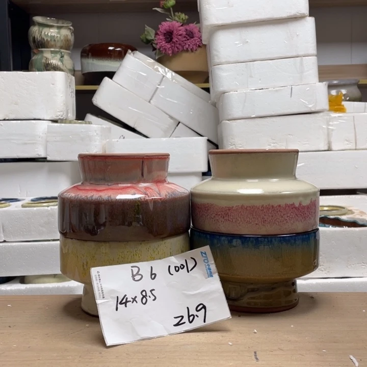 粗陶多肉花盆微瑕6001