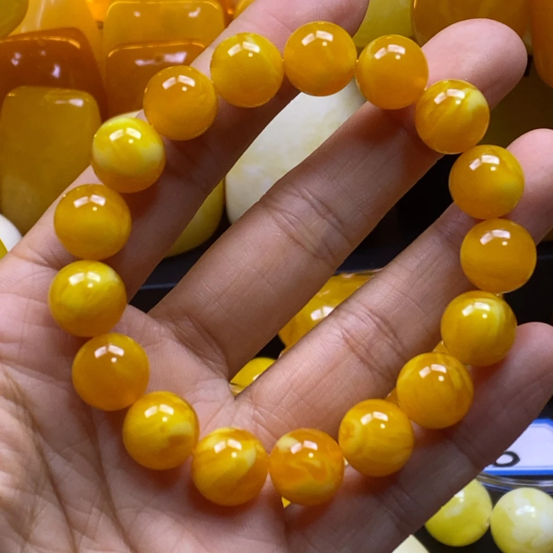万***达全品无暇12老料飘花精品手串