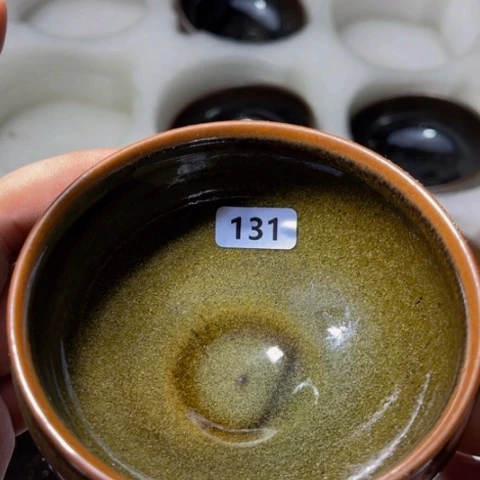 茶盏原矿原釉柴烧建盏