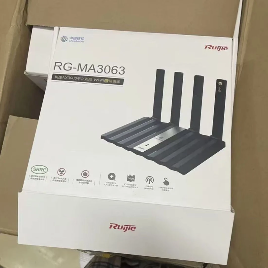 95新 Ruijie/锐捷 原盒锐捷3063双频WIFI6批发专拍3000M