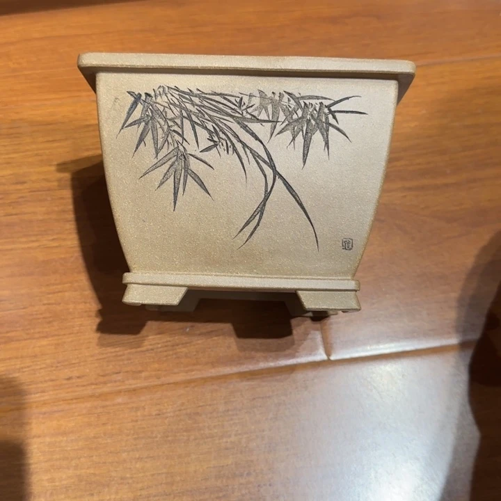 开***拓紫砂花盆原矿紫泥