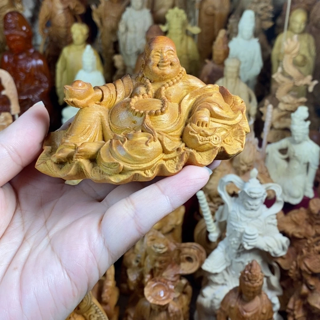 木黄金檀荷叶弥勒10/5